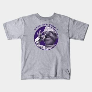 Vert Der Ferk - The Swedish Chef Retro - Weed Purple Kids T-Shirt